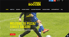 Desktop Screenshot of pezzazstreetsoccer.com